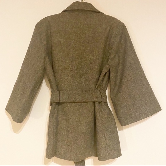 GAP Button Front Blazer Jacket Black Small - Picture 5 of 5